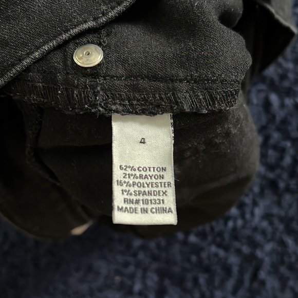 Refuge Black Stretch Jegging - Picture 4 of 4